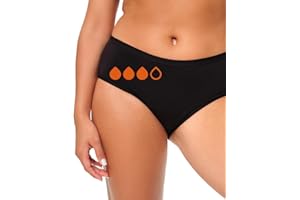 SNUGGS CLASSIC | Perioden Unterwäsche starke Blutung | Dünne und saugstarke Menstruationsunterwäsche | Made in EU | Recycled Nylon | Nachhaltige Alternative zu Tampons Binden Slipeinlagen