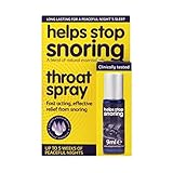 2x Helps Stop Snoring Throat Spray 9ml