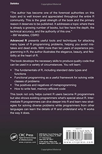 Book's Cover of Advanced R