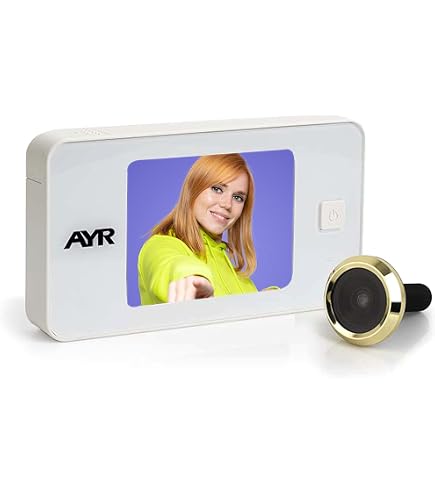 Mirilla Digital 4" - Alarma Por Vibración + Visión Nocturna (Incluye MicroSD)