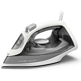 Philips 2000 Steam Iron, Power 2000W, Tank 250 ml, Grey | Steam Stroke 110 g, 25 g/min Continuous, Ceramic Sole, 4 Settings,