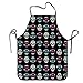 Produktbild Unisex Sugar Skull Lock Edge Cooking Apron for Women Men Chef