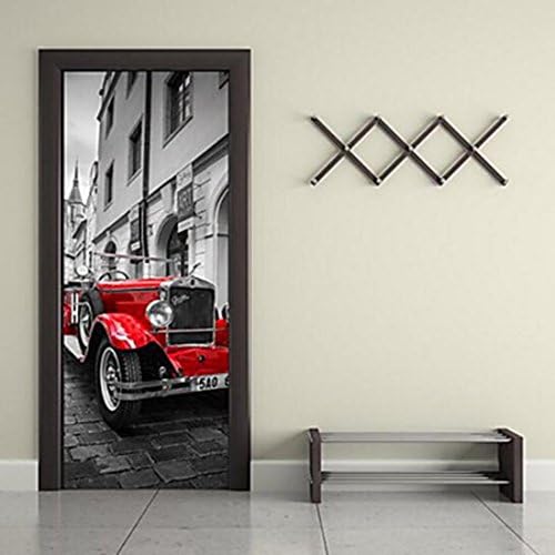 Door Stickers Transportation Wall Stickers 3D Wall Stickers Decorative Wall StickersVinyl Material Home Decoration Wall Decal