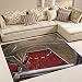 Produktbild lupinz Basketball Sports NBA Bereich Teppich Teppich Eintrag, sich Fußmatte Tür Matte Bodenmatten Schuhe Schaber Home Dec 160 x 121,9 cm/203,2 x 147,3 cm Anti-Rutsch waschbar 404717HC, Polyester, 2, 80 x 58 inch