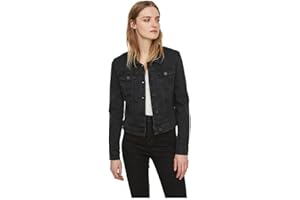 Noisy may Nmdebra L/S Women's Black Wash Denim Jacket Noos Denim Jacket
