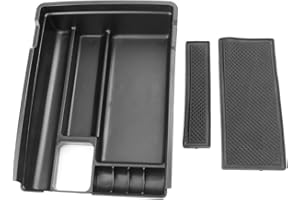 LUNJI Autone Center Console Organizer Tray Armrest Storage Box X-Trail XTRAIL T32 Rogue 2014 2015 2016 2017