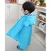 Highdas Baby Kids Rain Poncho Hooded Poncho Waterproof Suit Size 80-100cm (S/Blue)