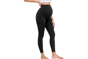 wirarpa Dam moderskap leggings över magen graviditet yogabyxor fjärilsträning träningskläder 63,5 cm
