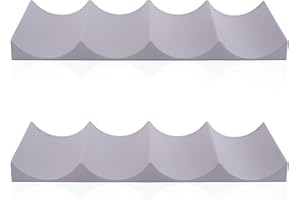 SCDZY 2 Stück Flaschenhalter Kühlschrank, Silikon Flaschenregal Stapelbar Schrank Universal Flaschenablage Kühlschrank Organizer Flaschen für Küche Pantry Cabinet Bier Halter (Grau)