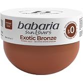 Babaria Exotic Bronze Bronzing Gelatin Coconut SPF0 300 ml &ndash; Bronzer Accelerator &ndash; Intense Tan and Golden with Coconut Oil &ndash;