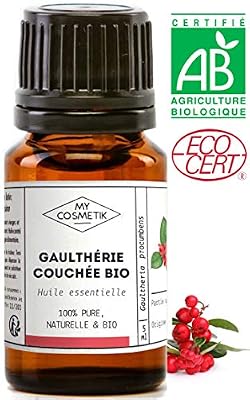 MY COSMETIK Huile essentielle de Gaulthérie Couchée BIO - MyCosmetik - 10 ml