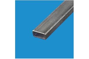 Commentfer – Tubo rectangular de acero 30 x 20 mm de grosor – 2 mm – Longitud en metros – 1 metro