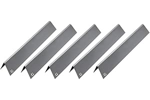 Grillclub 5 x Edelstahl Aromaschiene für Weber Spirit 200 210 bis 2012 547 x 49 Gasgrill Flammenverteiler Brennerabdeckung