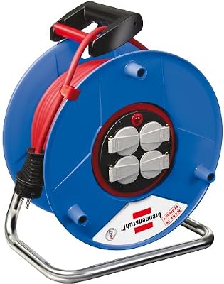 Brennenstuhl 1208860 Dévidoir de câble Garant Bretec H05VV-F 3G1,5 50 m