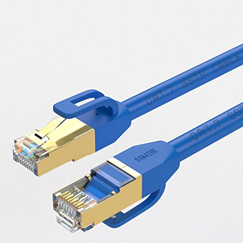 SAMZHE Ethernet-Kabel, 8M, blau, Stück: 1 - 2