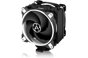 ARCTIC Freezer 34 eSports DUO - Tower CPU Cooler z wentylatorem BioniX P-Series w obudowie push-pull, 120 mm wentylator PWM, dla gniazd Intel i AMD, kompatybilny z LGA1700 - Biały