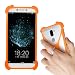 Produktbild Lankashi Orange Silikon Schutz Tasche Hülle Case Ring Halter Ständ Cover Handy Etui Handyhülle Handytasche Für Asus ZenFone 5 Selfie Pro ZS551KL ZB500KG Zenfone Max Oneplus 6T 6 5 5T 3 2 One Universal