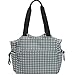 Damero Large Diaper Changing Bag with Changing Pad and Stroller Straps (Gray Dots)