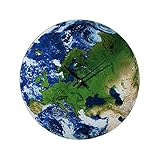 Preis am Stiel 1x Wanduhr ''Earth'' | Modern | Erde | Planet| Astronom