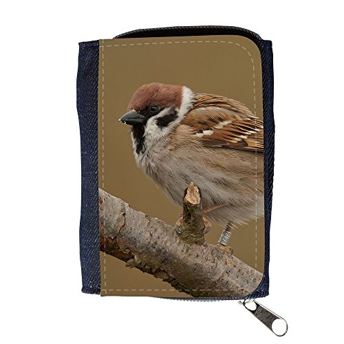 Preisvergleich Produktbild Portemonnaie Geldbörse Brieftasche / / F00029112 Gefangen Sperling / / Purse Wallet