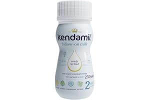 Kendamil Follow On Baby Milk Ready To Use Liquid Formula, 6-12 Months, 250 Ml, (Pack Of 18)