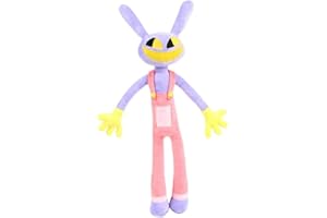 Super JAKES The Amazing Digital Circus Plush,2023 New The Amazing Circus Plush Toys,11.2" Pomni Plushies Toy,Cute Stuffed Figure Doll for Kids Adults, Birthday Halloween Christmas for Boys Girls（Jax）