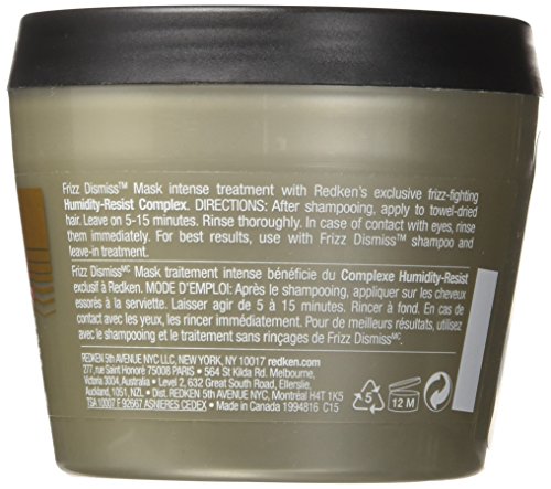 Redken Frizz Dismiss Maske, 1er Pack (1 x 250 ml) - 2
