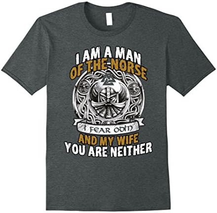 I Am A Man Of The Norse - Cool Viking T Shirt Male Small Dark Heather