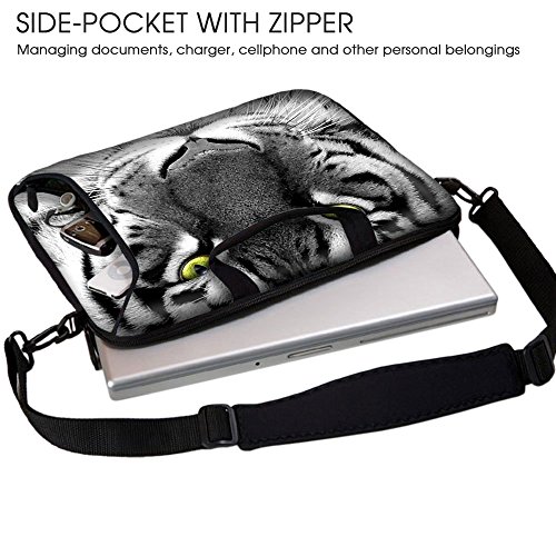 Sidorenko 17-17 3 Zoll Laptoptasche   Laptop Umh  ngetasche  Stilvolle Designer - Computer - Notebook-Schultertasche aus Neopren Schmutz- und Wasserab