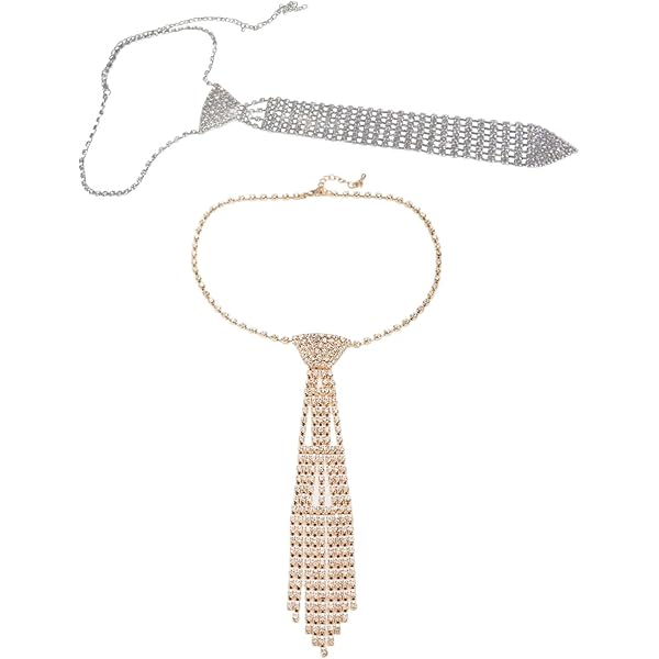 Collana di cristallo di vetro annodata lunga di Collana di cristallo di vetro annodata lunga di