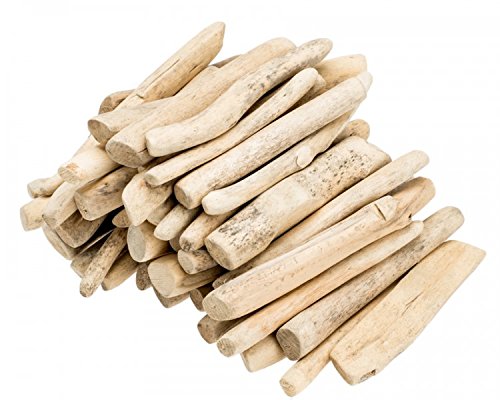 NaDeco® Treibholz getrommelt natur 12-15cm 1kg | Deko Holz | Schwemmholz