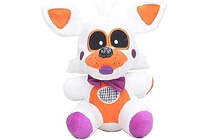 NOAFUNZO FNAF Pluszowa figurka, 18 cm pluszowa – wypchane zabawki, lalki, prezenty dla fanów gier FNAF (Lolbit)