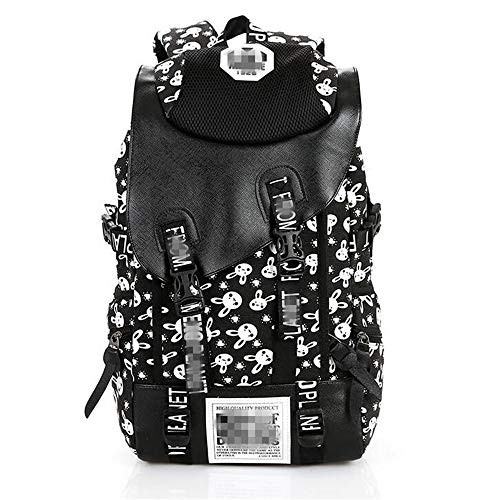 Preisvergleich Produktbild LANGUANGLIN Studenten-Rucksack / Reise-Beutel-Segeltuch-Computer-Rucksack / Zufälliges Persönlichkeits-Trend-Paket Kann 15 Zoll-Laptop Halten,C