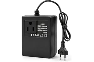 220 v 110 v transformator, SGZIOO 220 till 110 resespänningsomvandlare, för rakhyvlar