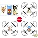 Produktbild Drone Boxes - 3pcs Set Sticker Cool Waterproof Pvc Stickers Body Decals Drone - Sticker Drone Tello Dron With Mavic Quadcopter Tello Jy019 Boxes Tello Micro Drone 4k Gps Drone Spark Drone X8hg Pro