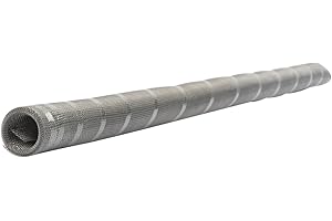 Schellenberg 58100 Alu-Fliegengitter, Insektenschutz aus Aluminium 100 x 250 cm, Rolle zum selbst zuschneiden