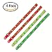Baby Pacifier Clips, MF Tech Dummy Clip Holder Unisex - 4 Pack