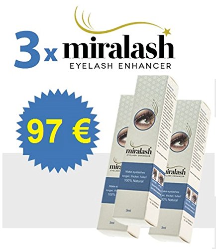 3x Miralash 6 ml Conditioner für Wimpern langen dichte Wimpern SERUM
