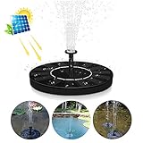 Anwendbar für verschiedene Anlässe - Das Solar schwimmender Fontäne Pumpe ideal für Vogelbad, Fischbecken, kleinen Teich, Pool, Garten, Terrasse, Rasen, Wasserzirkulation für Sauerstoff. Fügen Sie Ihrem schönen Garten mehr Spaß hinzu.