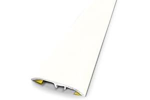 Gerflor 3M 630013D Seuil universel Alu 83 cm x 3,7 cm, Blanc