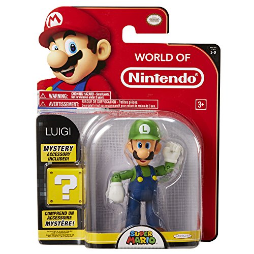 Nintendo Luigi Figure with 1 Up Accessory