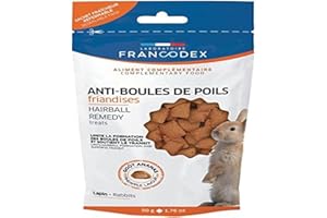 Francodex-Friandises Anti-Boules de Poils pour Lapins 50g-FR-174131