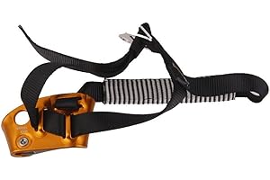 Yundxi Left/Right Foot Ascender Riser for Rock Climbing Mountaineering Tree Arborist Rappelling Gear Equipment