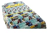 Tamaño: 170 x 250 cm. Marvel - Colcha para cama individual de niño Spider-Man, primavera, 170 x 250 cm Talla única, niño azul celeste