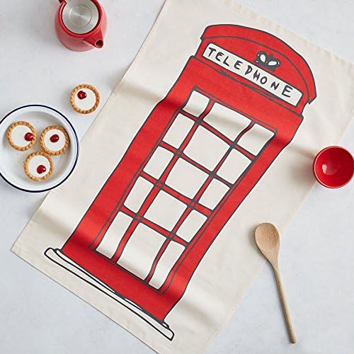 Telephone Box Tea Towel
