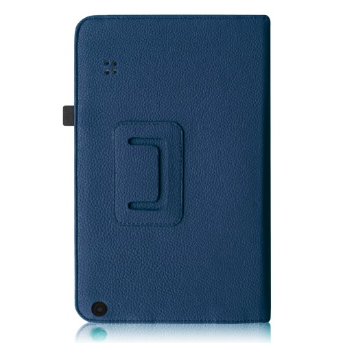 Fintie Folio Huelle Case Schutzhuelle Tasche fuer 9 Zoll Android Tablet-PC Inklusive. Tabexpress (9 Zoll) Tablet-PC, iRULU eXpro X1a (9 Zoll) Quad Core Tablet PC, XIDO 22,9 Zoll (Boxchip A23), Kapazitiver Multi Touch Android 4.0 Tablet PC A13, JYJ 9″ Zoll Android 4.4 Tablet PC – Marineblau - 3