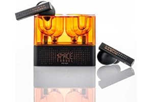 Moondrop Space Travel TWS Écouteurs Bluetooth 5.3 antibruit stéréo IEM sans fil Noir