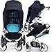 SUNNY SAIL UNIVERSAL PETITE STAR KURVI PRAM STROLLER shade parasol substitute