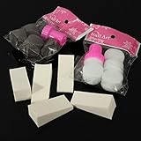 WayGo Nail Art Schwamm Stempel Stempeln polnischen Maniküre-Werkzeug für das polnische Vorlage Schatten-Transfers-DIY Maniküre Set