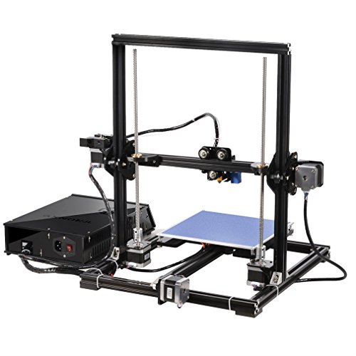 3D Printer,Dpower Aluminium Profile Extrusion 3D Printer DIY Kit with LCD Screen,TF Card and Plastic Wheel with Bearings[2017 NEW RELEASE]